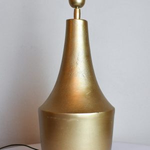 Lampenfu&szlig; aus Metall in Gold-Optik